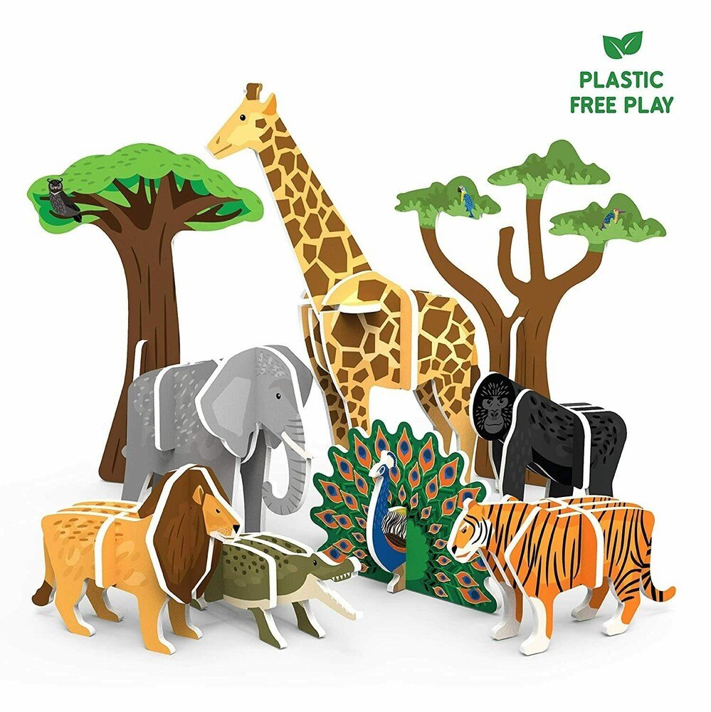 WoodKraft 3D Animals DIY Kit - Image 4