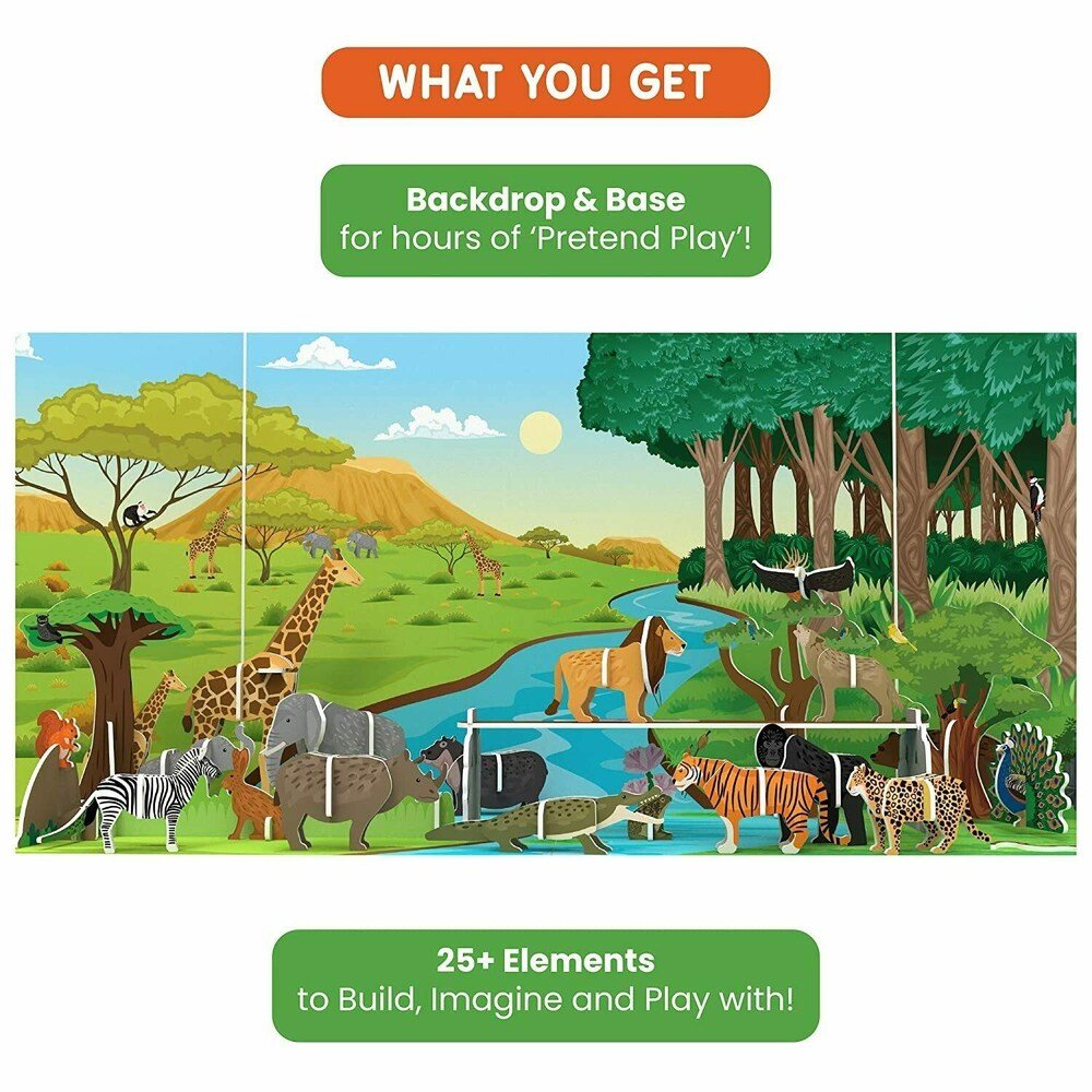 WoodKraft 3D Animals DIY Kit - Image 3