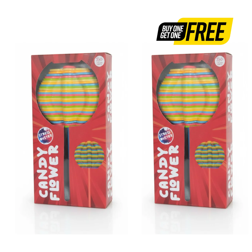 Buy 1 Get 1 Free Candy Flower Stress Toy