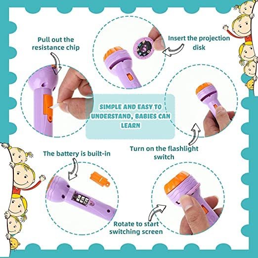 Magic Story Projection Flashlight for Kids - Image 9