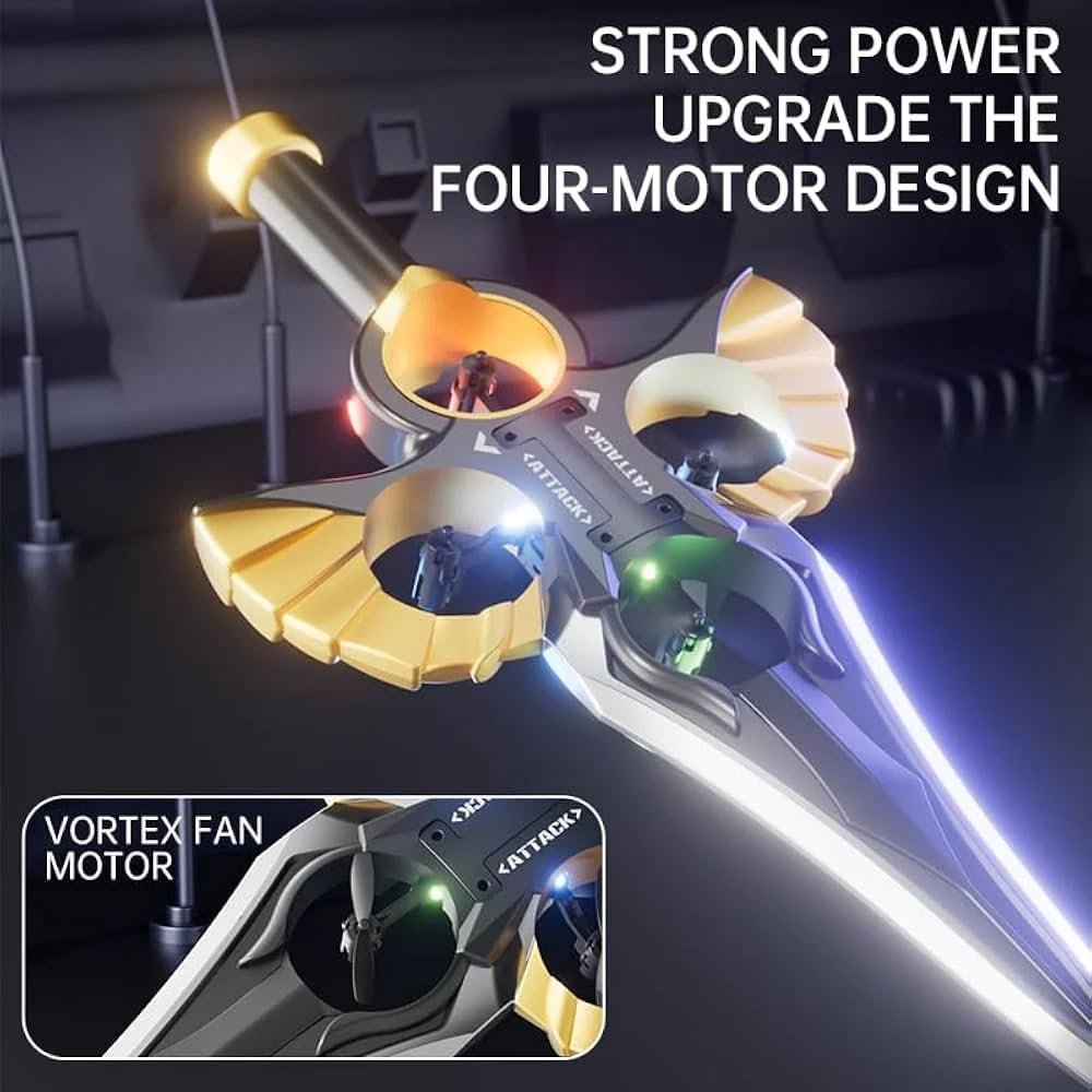 Skyblade transforming drone sword, KidzoSzmile