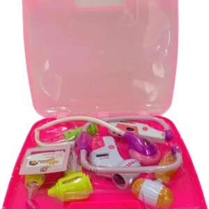 Kids Doctor Play Set with Carry Case | Pink Medical Toy Kit, KidzoSmile