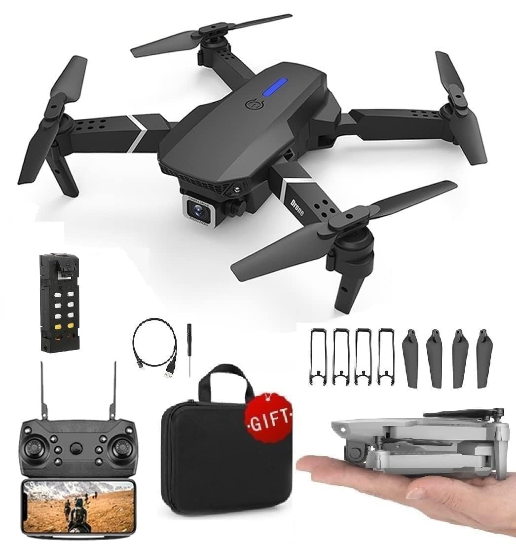Explorer 4K Foldable Drone with HD Camera, KidzoSmile