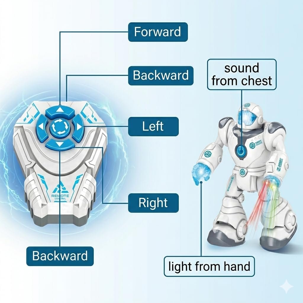 Titan Blaster Interactive Toy Robot - Image 7
