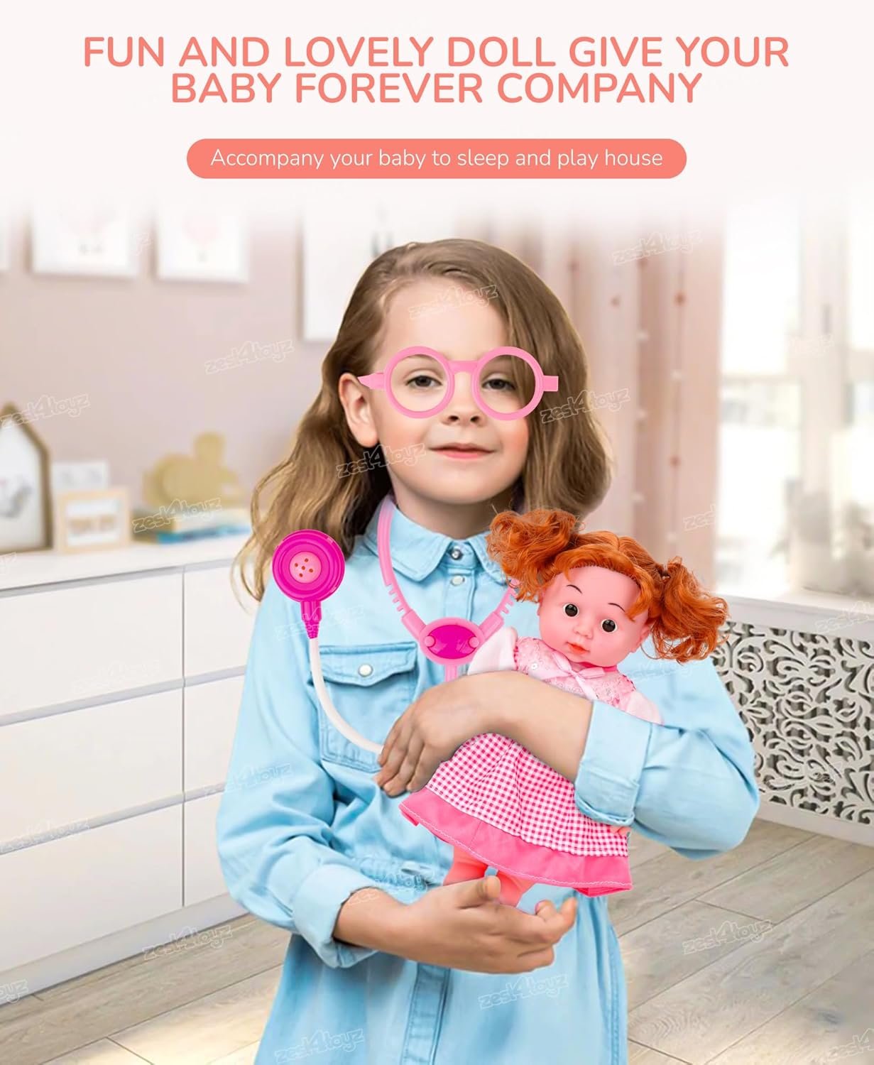 My Honeys Baby Doll Doctor Play Set - Image 9