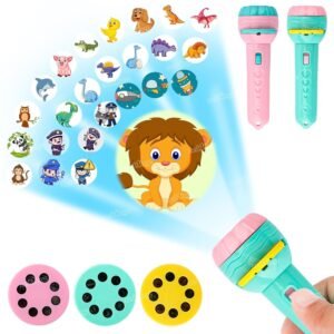 Magic Story Projection Flashlight for Kids, KidzoSmile