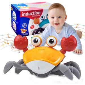 Happy Crawling Crab Musical Sensing Toy, KidzoSmile