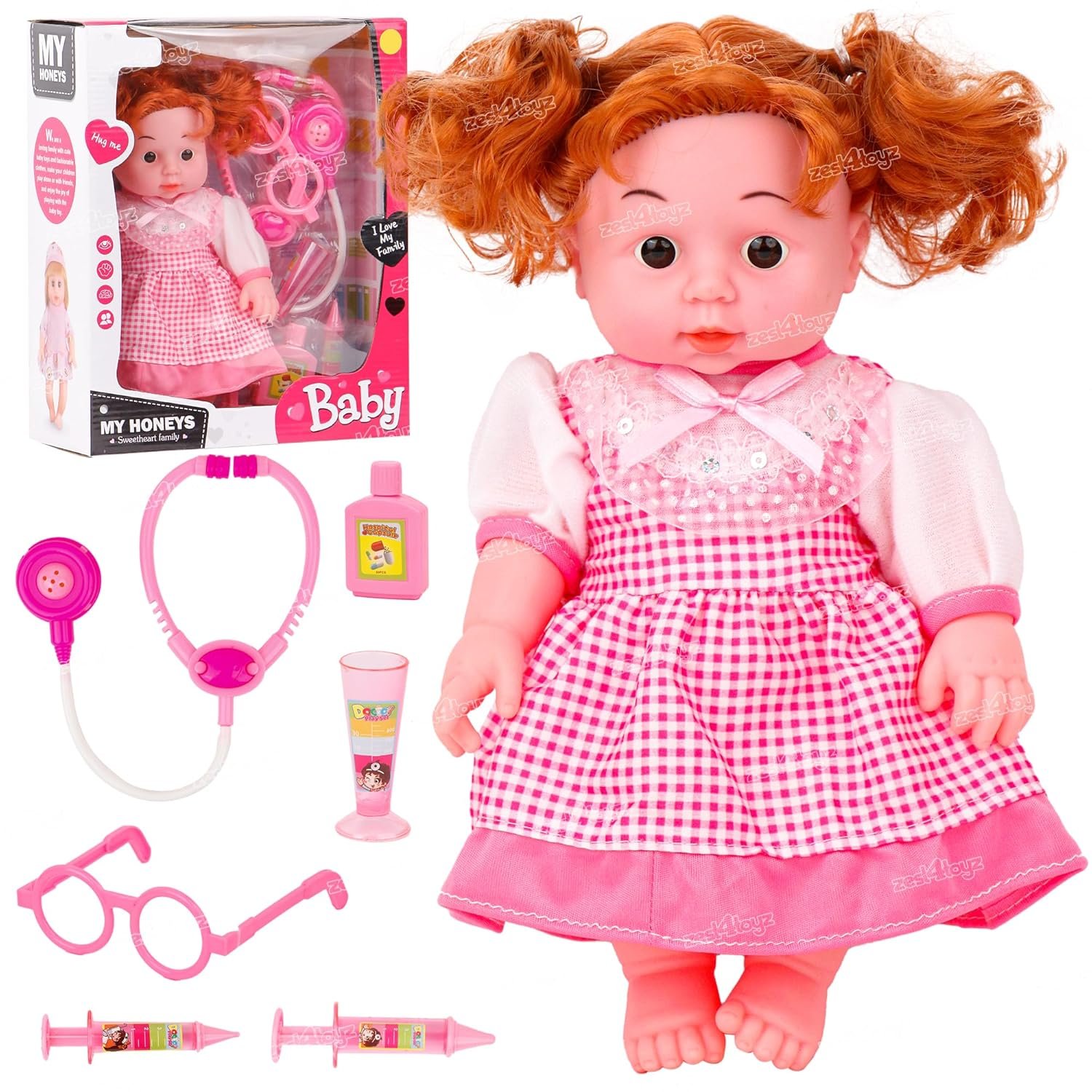 My Honeys Baby Doll Doctor Play Set - Image 4