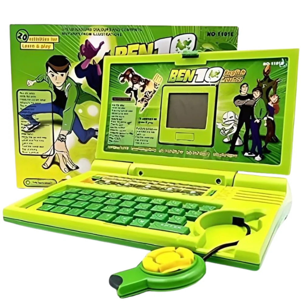 BEN10 Theme English Learner Educational Laptop Toy - Image 4