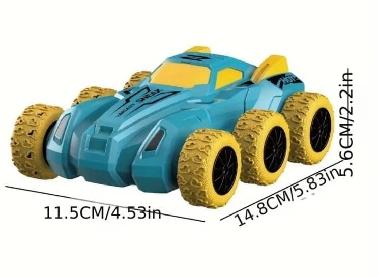 KidzoSmile Ultimate 360° Swing Arm RC Stunt Car – Off-Road High-Speed Crawler - Image 3
