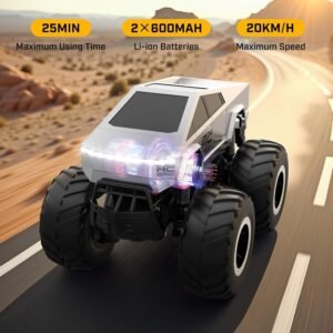 High speed RC monster truck toy car with LED lights