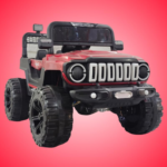 Kids Electric Ride-On Jeep Car with LED Lights & Music – Battery Operated Toy Car