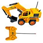 Kidzosmile Heavy-Duty RC Excavator-Rechargeable Shovel Loader Toy